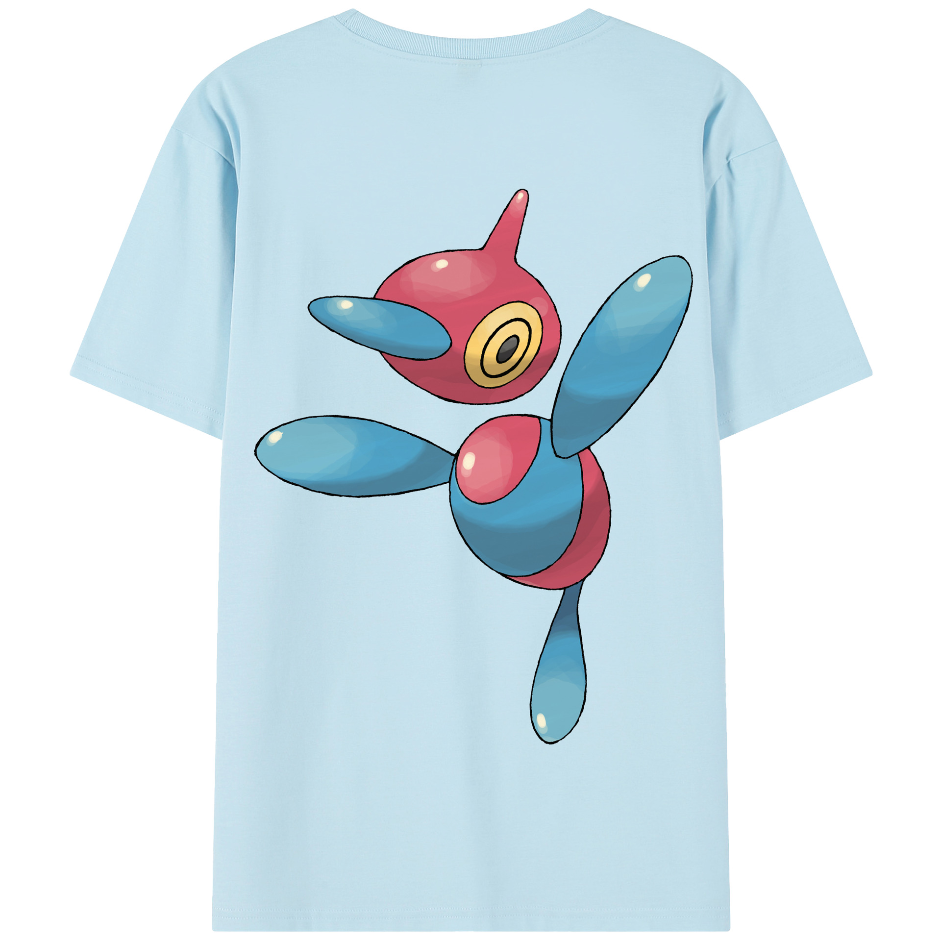 （画像用） ポケットモンスター Pokémon 綿100％半袖Tシャツ（背面プリント）